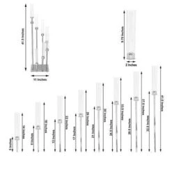 42" Tall Candelabra Candle Holder Centerpiece With Glass 32 42" Tall Candelabra Candle Holder Centerpiece With Glass -Optimal Home Decoration 42 tall candelabra candle holder centerpiece with glass 29034975690815