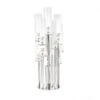 47" Tall 10 Arm Crystal Glass Candelabra Votive Candle Holder - Clear 2 47" Tall 10 Arm Crystal Glass Candelabra Votive Candle Holder - Clear -Optimal Home Decoration 47 tall 10 arm crystal glass candelabra votive candle holder clear chdlr cand 030r 10 clr 28380732850239