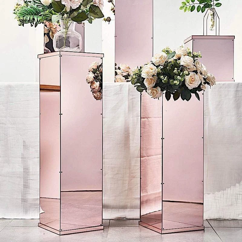 5 Acrylic Display Boxes Centerpieces Pedestal Riser Columns 10 5 Acrylic Display Boxes Centerpieces Pedestal Riser Columns - Image 8
