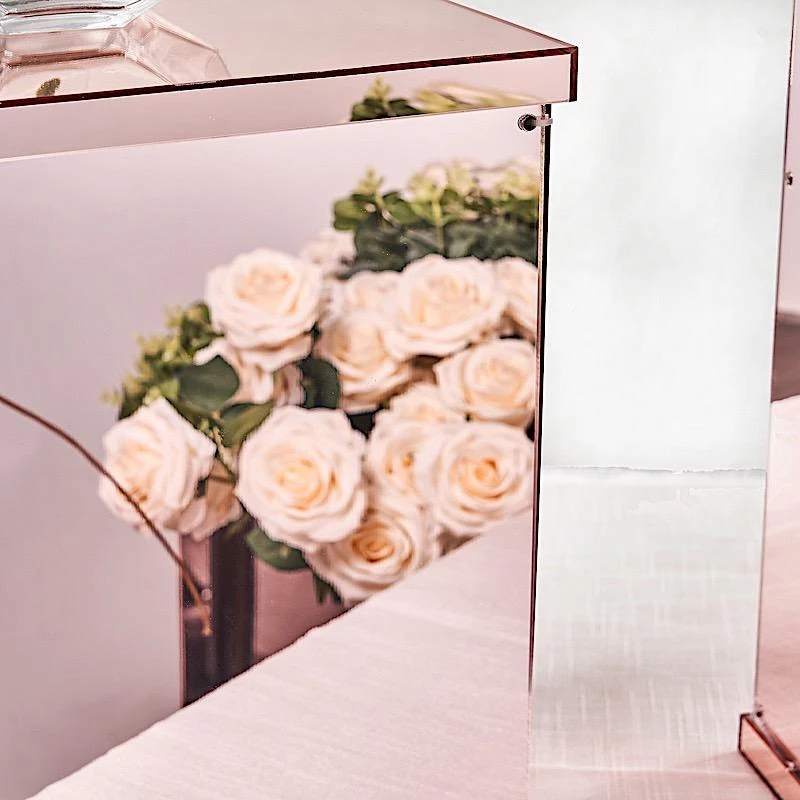 5 Acrylic Display Boxes Centerpieces Pedestal Riser Columns 20 5 Acrylic Display Boxes Centerpieces Pedestal Riser Columns - Image 18
