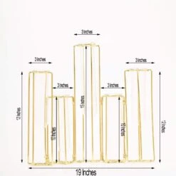 5 Jointed Geometric Flower Vase Holders With Glass Test Tubes 33 5 Jointed Geometric Flower Vase Holders With Glass Test Tubes -Optimal Home Decoration 5 jointed geometric flower vase holders with glass test tubes 28940562858047