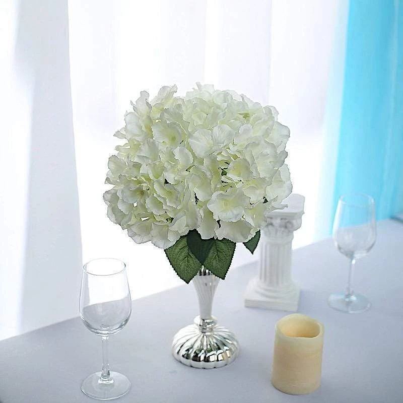 5 Silk Hydrangea Bushes For Floral Arrangements 8 5 Silk Hydrangea Bushes For Floral Arrangements - Image 6
