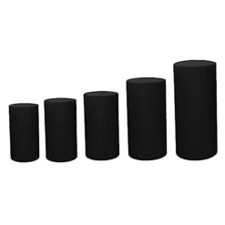 5 Fitted Spandex Cylinder Display Stand Covers Set 32 5 Fitted Spandex Cylinder Display Stand Covers Set -Optimal Home Decoration 5 spandex cylinder plinth display boxes pedestal stand covers prop box 006 spx blk 30807213080639