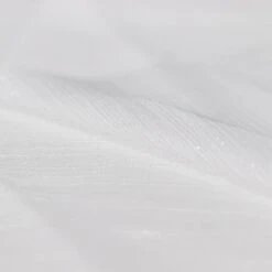 54" X 10 Yards Crinkle Chiffon Fabric Roll - White And Silver -Optimal Home Decoration 54 x 10 yards crinkle chiffon fabric roll white and silver fab 5403 wht 30804938326079