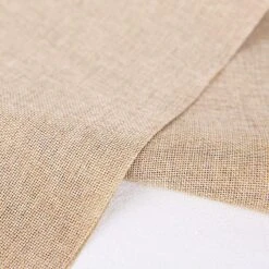 54" X 10 Yards Faux Burlap Fabric Roll - Natural 19 54" X 10 Yards Faux Burlap Fabric Roll - Natural -Optimal Home Decoration 54 x 10 yards faux burlap fabric roll natural fab 54jute03 nat 29128676835391