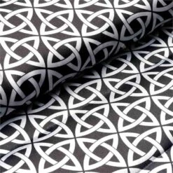 54" X 10 Yards Satin Celtic Pattern Fabric Bolt