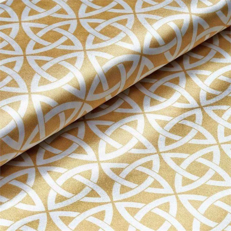 54" X 10 Yards Satin Celtic Pattern Fabric Bolt 6 54" X 10 Yards Satin Celtic Pattern Fabric Bolt - Image 4