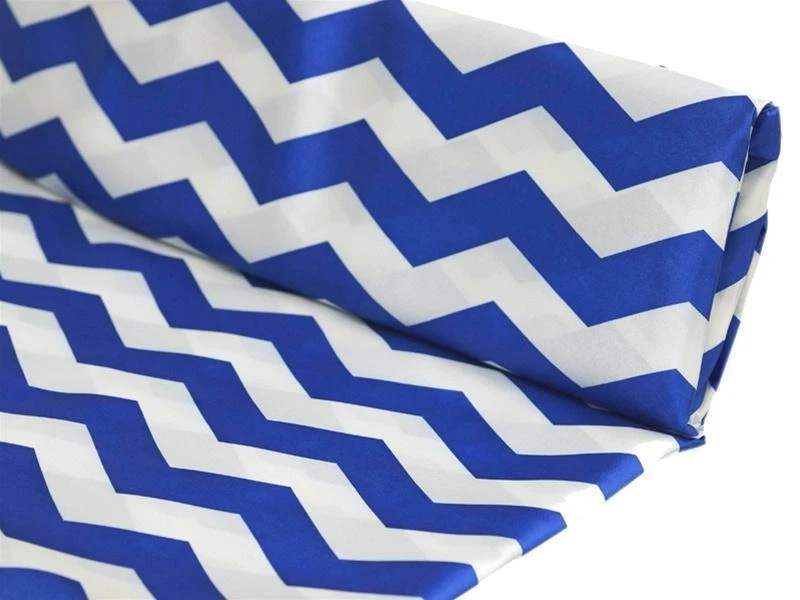 54" X 10 Yards Satin Chevron Fabric Bolt 8 54" X 10 Yards Satin Chevron Fabric Bolt - Image 6