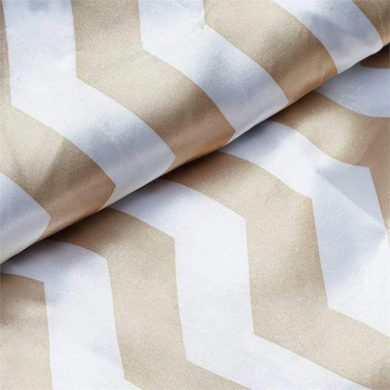 54" X 10 Yards Satin Chevron Fabric Bolt 3 54" X 10 Yards Satin Chevron Fabric Bolt
