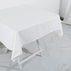 54" X 54" Cotton Square Tablecloth Wedding Linen -Optimal Home Decoration 54 x 54 cotton square tablecloth wedding linen 29254861914175