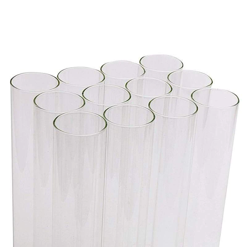 57" Tall Candelabra Candle Holder Centerpiece With Glass 4 57" Tall Candelabra Candle Holder Centerpiece With Glass - Image 2