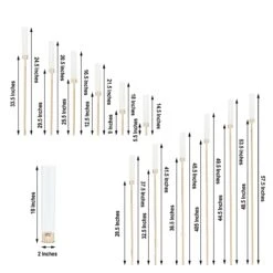 57" Tall Candelabra Candle Holder Centerpiece With Glass 24 57" Tall Candelabra Candle Holder Centerpiece With Glass -Optimal Home Decoration 57 tall candelabra candle holder centerpiece with glass 29034940825663