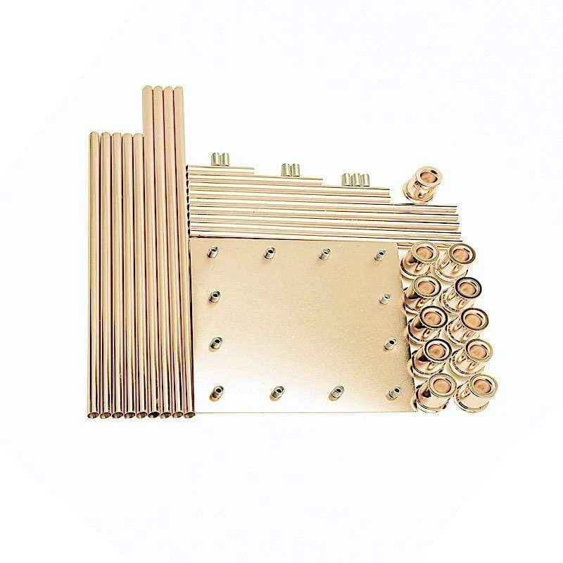 57" Tall Candelabra Candle Holder Centerpiece With Glass 7 57" Tall Candelabra Candle Holder Centerpiece With Glass - Image 5