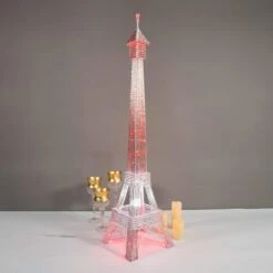 57" Tall LED Lights Eiffel Tower Wedding Party Decorations 20 57" Tall LED Lights Eiffel Tower Wedding Party Decorations -Optimal Home Decoration 57 tall led lights eiffel tower wedding party decorations prop eif003 silv 28531819020351