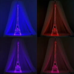57" Tall LED Lights Eiffel Tower Wedding Party Decorations 19 57" Tall LED Lights Eiffel Tower Wedding Party Decorations -Optimal Home Decoration 57 tall led lights eiffel tower wedding party decorations prop eif003 silv 4752674160703