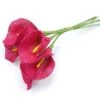6 Burlap Mini Calla Lily Bushes - Fuchsia -Optimal Home Decoration 6 burlap mini calla lily bushes fuchsia arti 6887 fush 28466745245759
