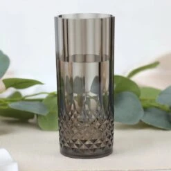 6 Pcs 14 Oz Crystal Plastic Drinking Glasses - Disposable Tableware -Optimal Home Decoration 6 clear 14 oz crystal plastic drinking glasses disposable tableware 30814583947327