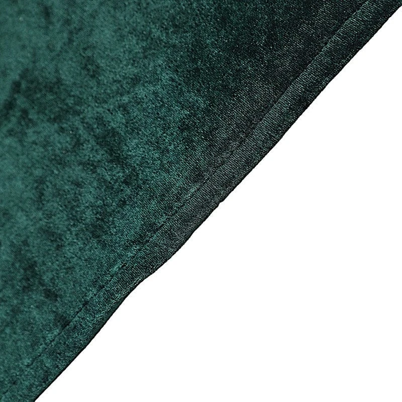 6 Ft Fitted Premium Velvet Tablecloth Rectangular Table Cover 9 6 Ft Fitted Premium Velvet Tablecloth Rectangular Table Cover - Image 7