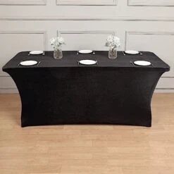 6 Ft Fitted Premium Velvet Tablecloth Rectangular Table Cover 35 6 Ft Fitted Premium Velvet Tablecloth Rectangular Table Cover -Optimal Home Decoration 6 ft fitted premium velvet tablecloth rectangular table cover 29849581551679