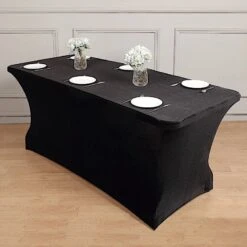6 Ft Fitted Premium Velvet Tablecloth Rectangular Table Cover 34 6 Ft Fitted Premium Velvet Tablecloth Rectangular Table Cover -Optimal Home Decoration 6 ft fitted premium velvet tablecloth rectangular table cover 29849581649983
