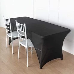 6 Ft Fitted Spandex Tablecloth Open Back Rectangular Table Cover 24 6 Ft Fitted Spandex Tablecloth Open Back Rectangular Table Cover -Optimal Home Decoration 6 ft fitted spandex tablecloth open back rectangular table cover 28965959925823