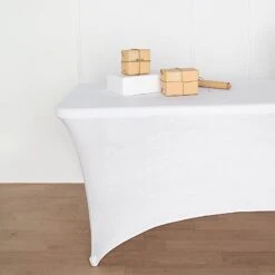 6 Ft Fitted Spandex Tablecloth Open Back Rectangular Table Cover 35 6 Ft Fitted Spandex Tablecloth Open Back Rectangular Table Cover -Optimal Home Decoration 6 ft fitted spandex tablecloth open back rectangular table cover 28976655401023