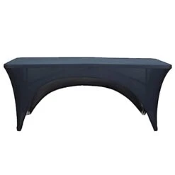 6 Ft Fitted Spandex Tablecloth Open Back Rectangular Table Cover 41 6 Ft Fitted Spandex Tablecloth Open Back Rectangular Table Cover -Optimal Home Decoration 6 ft fitted spandex tablecloth open back rectangular table cover tab rec spx6ft opn navy 30529357447231