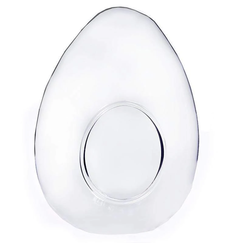 6 Glass Floating Terrariums Wedding Party Centerpieces - Egg 3 6 Glass Floating Terrariums Wedding Party Centerpieces - Egg