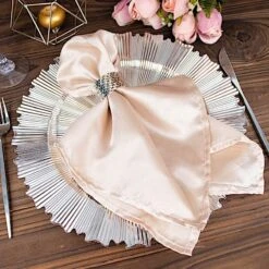 6 Plastic 13" Sunray Round Charger Plates With Scalloped Rim 35 6 Plastic 13" Sunray Round Charger Plates With Scalloped Rim -Optimal Home Decoration 6 metallic 13 sunray acrylic plastic charger plates with scalloped edges 30856804106303