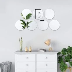 6 Pcs 10" Wide Round Mirrors Centerpieces 11 6 Pcs 10" Wide Round Mirrors Centerpieces -Optimal Home Decoration 6 pcs 10 wide round mirrors centerpieces mirr 10 rndx6 15947526635583
