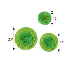 6 Pcs 12" 16" 20" Wide Large Carnations Tissue Paper Flowers 27 6 Pcs 12" 16" 20" Wide Large Carnations Tissue Paper Flowers -Optimal Home Decoration 6 pcs 12 16 20 wide large carnations tissue paper flowers 28992043810879