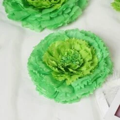 6 Pcs 12" 16" 20" Wide Large Carnations Tissue Paper Flowers 29 6 Pcs 12" 16" 20" Wide Large Carnations Tissue Paper Flowers -Optimal Home Decoration 6 pcs 12 16 20 wide large carnations tissue paper flowers 28992043876415