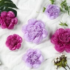 6 Pcs 12" 16" 20" Wide Peonies Tissue Paper Flowers 23 6 Pcs 12" 16" 20" Wide Peonies Tissue Paper Flowers -Optimal Home Decoration 6 pcs 12 16 20 wide peonies tissue paper flowers 28992051970111