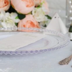 6 Pcs 12" Round Beaded Rim Charger Plates 33 6 Pcs 12" Round Beaded Rim Charger Plates -Optimal Home Decoration 6 pcs 12 round beaded rim charger plates 28995514302527