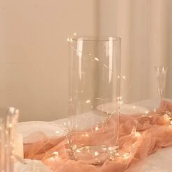 6 Pcs 12" Tall Cylinder Glass Vases Wedding Centerpieces - Clear -Optimal Home Decoration 6 pcs 12 tall cylinder glass vases wedding centerpieces clear vase a3 12 29712432726079