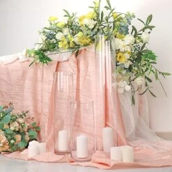 6 Pcs 12" Tall Cylinder Glass Vases Wedding Centerpieces - Clear -Optimal Home Decoration 6 pcs 12 tall cylinder glass vases wedding centerpieces clear vase a3 12 29712432889919