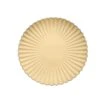 6 Round 13" Plastic Charger Plates With Scalloped Shell Design -Optimal Home Decoration 6 pcs 13 scalloped shell pattern plastic serving plates chrg plst0019 gold 30869055111231