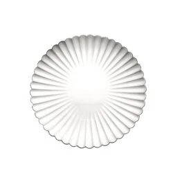 6 Round 13" Plastic Charger Plates With Scalloped Shell Design 33 6 Round 13" Plastic Charger Plates With Scalloped Shell Design -Optimal Home Decoration 6 pcs 13 scalloped shell pattern plastic serving plates chrg plst0019 silv 30869055569983
