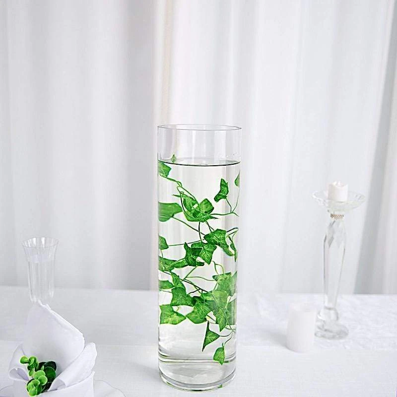 6 Pcs 16" Tall Cylinder Glass Wedding Centerpieces Vases - Clear 12 6 Pcs 16" Tall Cylinder Glass Wedding Centerpieces Vases - Clear - Image 10