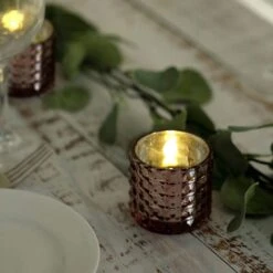 6 Pcs 2.5" Round Studded Mercury Glass Votive Candle Holders 38 6 Pcs 2.5" Round Studded Mercury Glass Votive Candle Holders -Optimal Home Decoration 6 pcs 2 5 round studded mercury glass votive candle holders 28950915809343