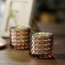 6 Pcs 2.5" Round Studded Mercury Glass Votive Candle Holders 39 6 Pcs 2.5" Round Studded Mercury Glass Votive Candle Holders -Optimal Home Decoration 6 pcs 2 5 round studded mercury glass votive candle holders 28950915842111