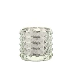 6 Pcs 2.5" Round Studded Mercury Glass Votive Candle Holders 40 6 Pcs 2.5" Round Studded Mercury Glass Votive Candle Holders -Optimal Home Decoration 6 pcs 2 5 round studded mercury glass votive candle holders cand hold 010 s msilv 28950915874879