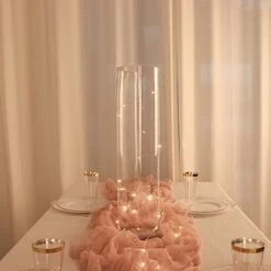 6 Pcs 20" Tall Cylinder Glass Wedding Centerpieces Vases - Clear -Optimal Home Decoration 6 pcs 20 tall cylinder glass wedding centerpieces vases clear vase a3 20 29712466280511