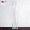 6 Pcs 24" Tall Hourglass Shaped Glass Wedding Vases - Clear 1 6 Pcs 24" Tall Hourglass Shaped Glass Wedding Vases - Clear -Optimal Home Decoration 6 pcs 24 tall hourglass shaped glass wedding vases clear vase a9 24 4755007111231