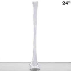 6 Pcs 24" Tall Wedding Eiffel Tower Vase -Optimal Home Decoration 6 pcs 24 tall wedding eiffel tower vase vase24 wht 29037364969535