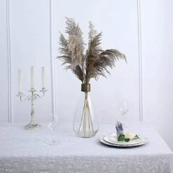 6 Pcs 32" Natural Pampas Grass Sprays Dried Plant Stems -Optimal Home Decoration 6 pcs 32 natural pampas grass sprays dried plant stems 28976452436031