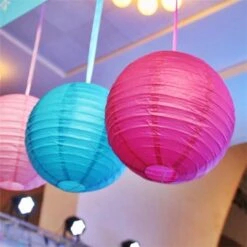 6 Pcs Assorted Large Hanging Paper Lanterns -Optimal Home Decoration 6 pcs assorted large hanging paper lanterns 28939907694655