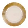 6 Round 13" Plastic Charger Plates With Lined Rim - Clear And Gold 1 6 Round 13" Plastic Charger Plates With Lined Rim - Clear And Gold -Optimal Home Decoration 6 round 13 lined rim plastic wedding charger plates clear and gold chrg plst0030 clgd 30930769608767
