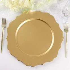 6 Round 13" Metallic Acrylic Charger Plates With Scallop Rim Design 25 6 Round 13" Metallic Acrylic Charger Plates With Scallop Rim Design -Optimal Home Decoration 6 round 13 metallic acrylic charger plates with scallop rim design 30121498148927