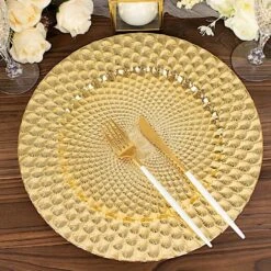 6 Round 13" Peacock Pattern Plastic Charger Plates Serving Trays 25 6 Round 13" Peacock Pattern Plastic Charger Plates Serving Trays -Optimal Home Decoration 6 round 13 peacock pattern plastic charger plates serving trays 30720448823359